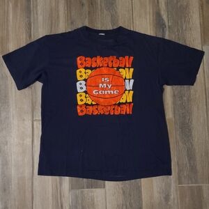 Vintage 90s Basketball Is My Game T Shirt